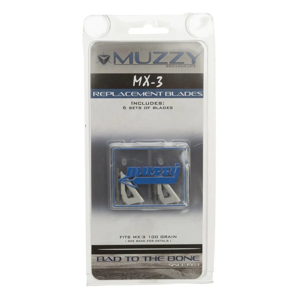 Muzzy Replacement Blades (MX-3 100 gr. 9 pk.)