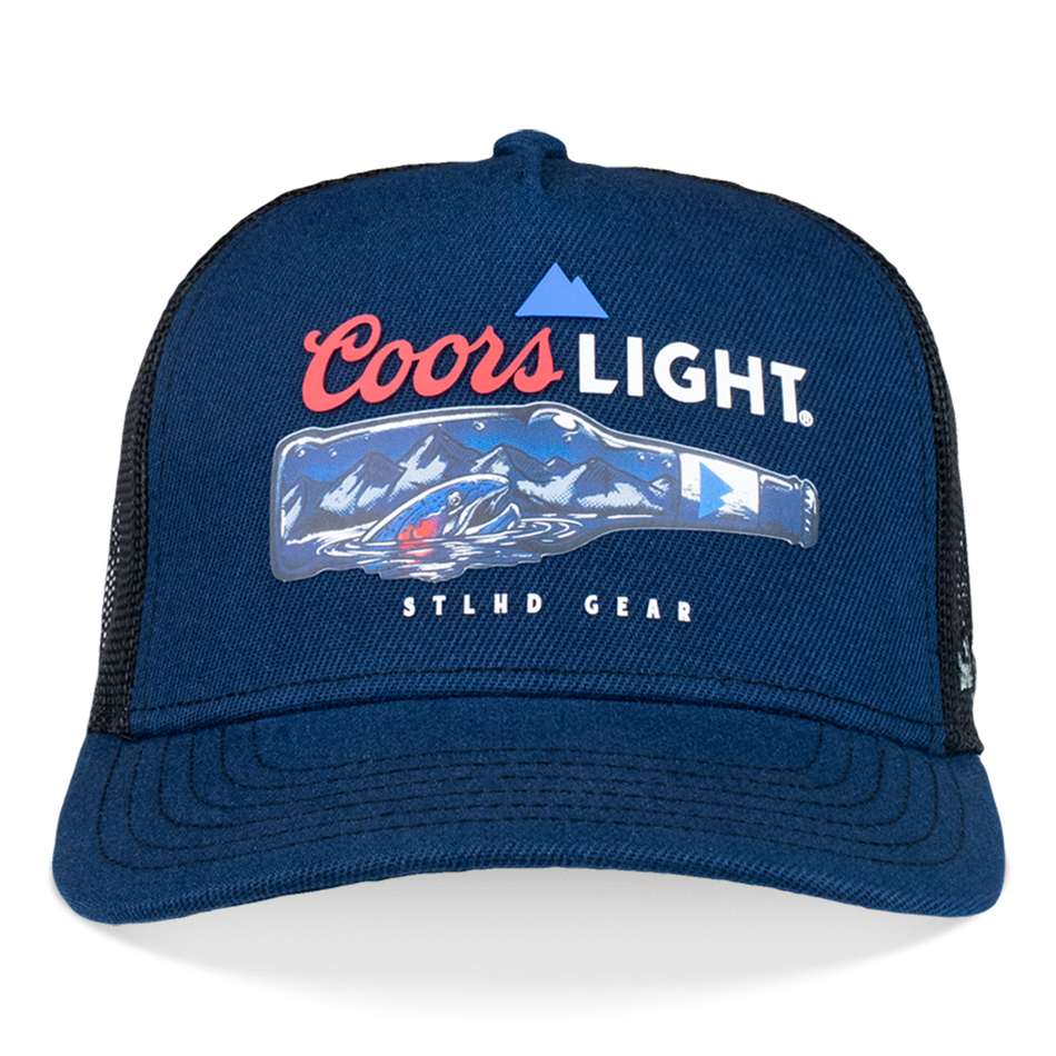 STLHD X Coors Light Bottlescape Trucker