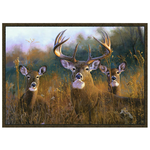 Custom Printed Rug - Buck Stops Here