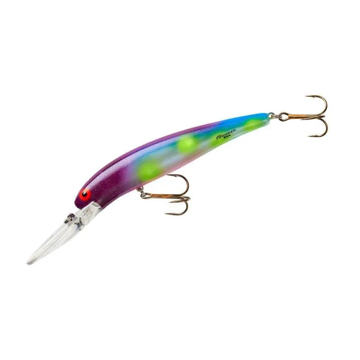 Bomber Deep Long A Lure Silver Prism/Blue Back ; 4 1/2 in.
