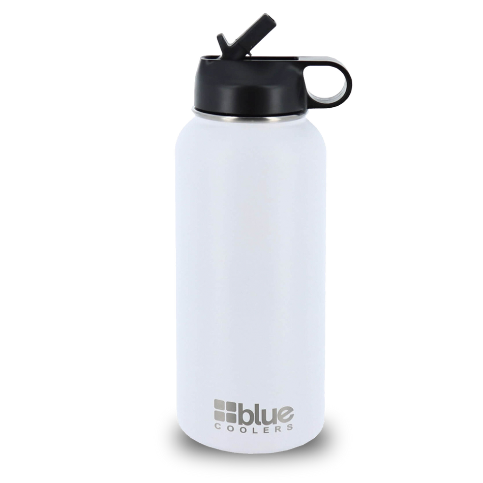 Drinkware - 32 oz. Steel Double-wall Vacuum Insulated Flask (Flip Top Lid)