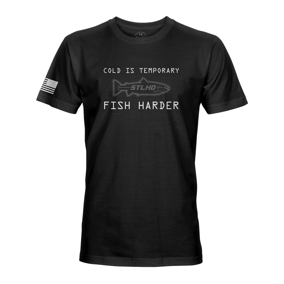 STLHD Fish Harder T-shirt