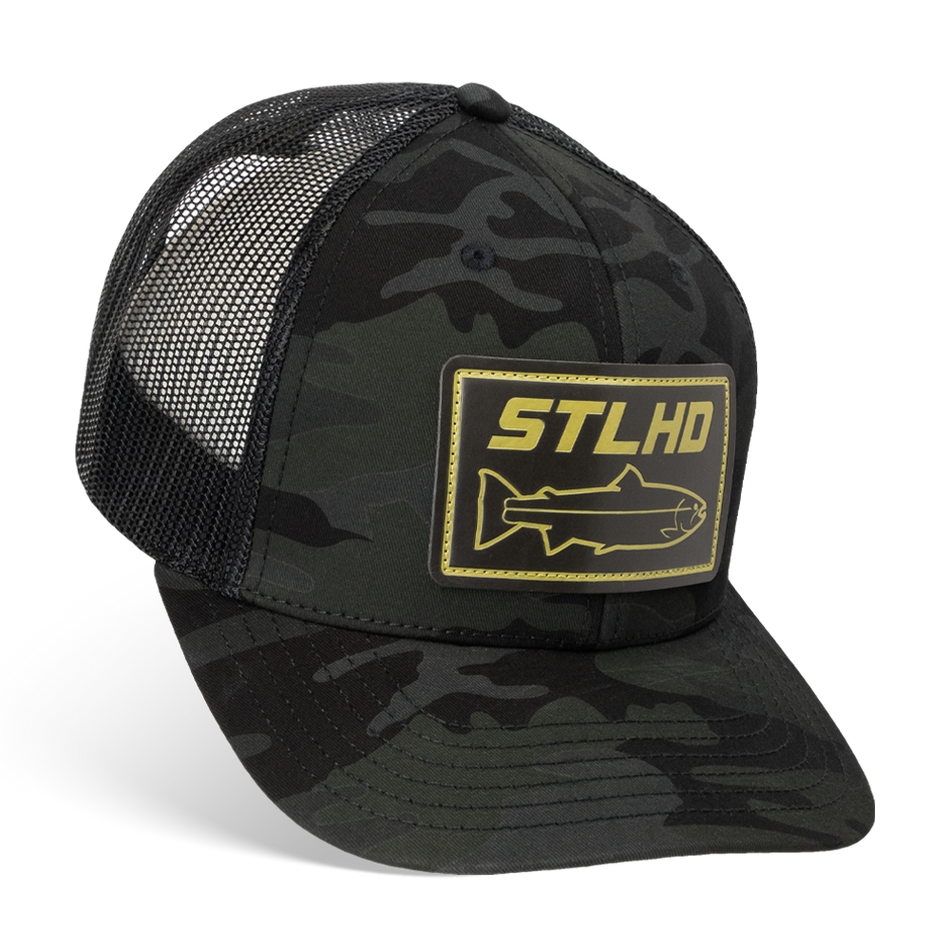 STLHD Black Ops Multicam Snapback Trucker Hat