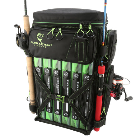 evolution 3700 tackle bag Drift Series 3700 Tackle Backpack with Rod Holders & QuikLatch Trays – Outdoor America