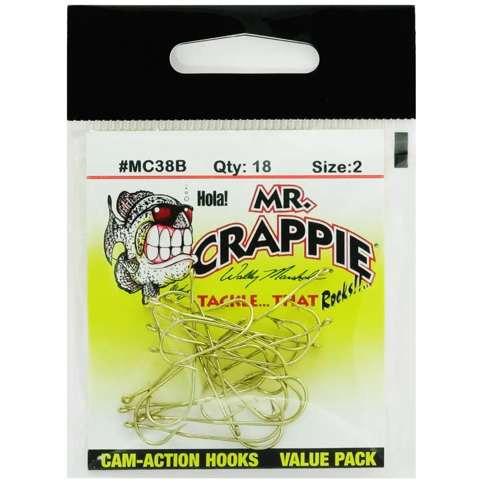 Team Crappie Cam-Action Fine-Wire Hooks