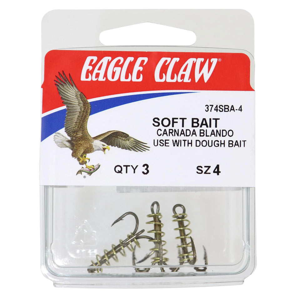 Eagle Claw 2X Treble SB w/ Spring