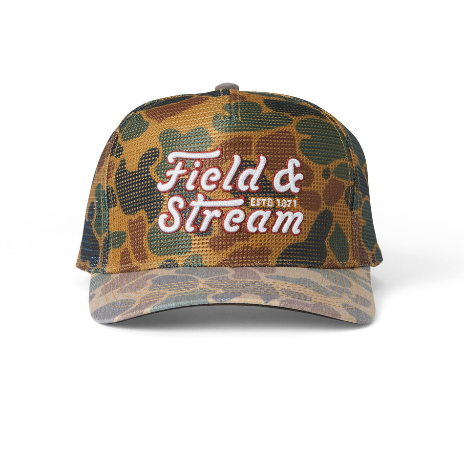 Camo/White Mainstage Mesh Cap