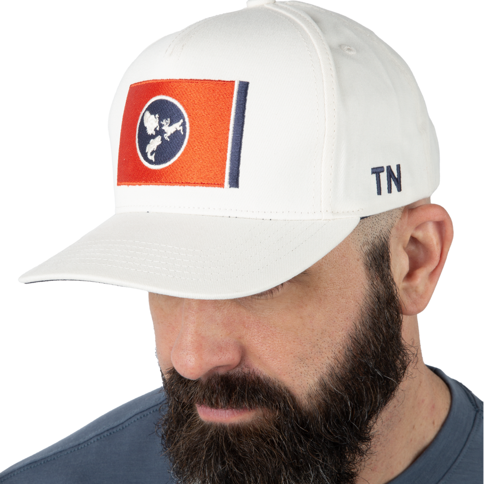 Tennessee Flag Cap, Ivory