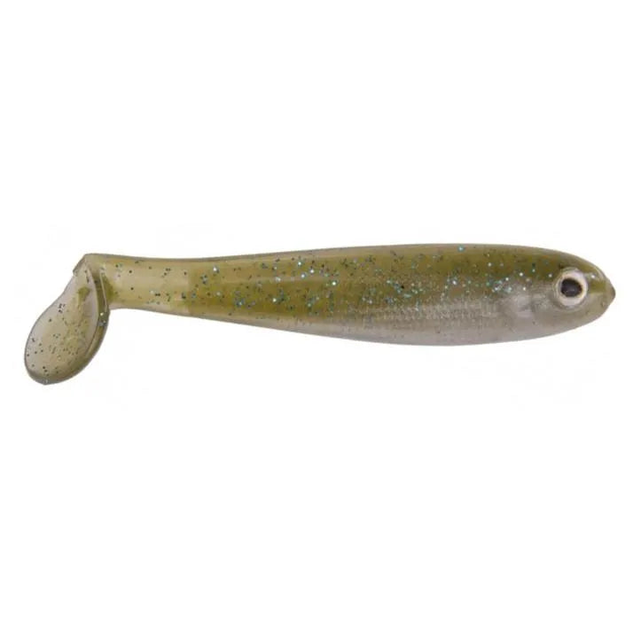 Strike King Shadalicious Swimbait Fishing Lure - AYU Color, 4.5 Inches