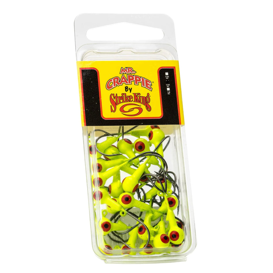 Mr Crappie Jig Heads 1/16