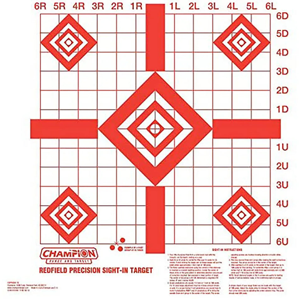 Redfield Sight-In Targets