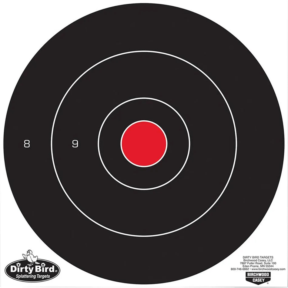 Birchwood Casey Dirty Bird Target (Bullseye 12 in. 12 pk.)