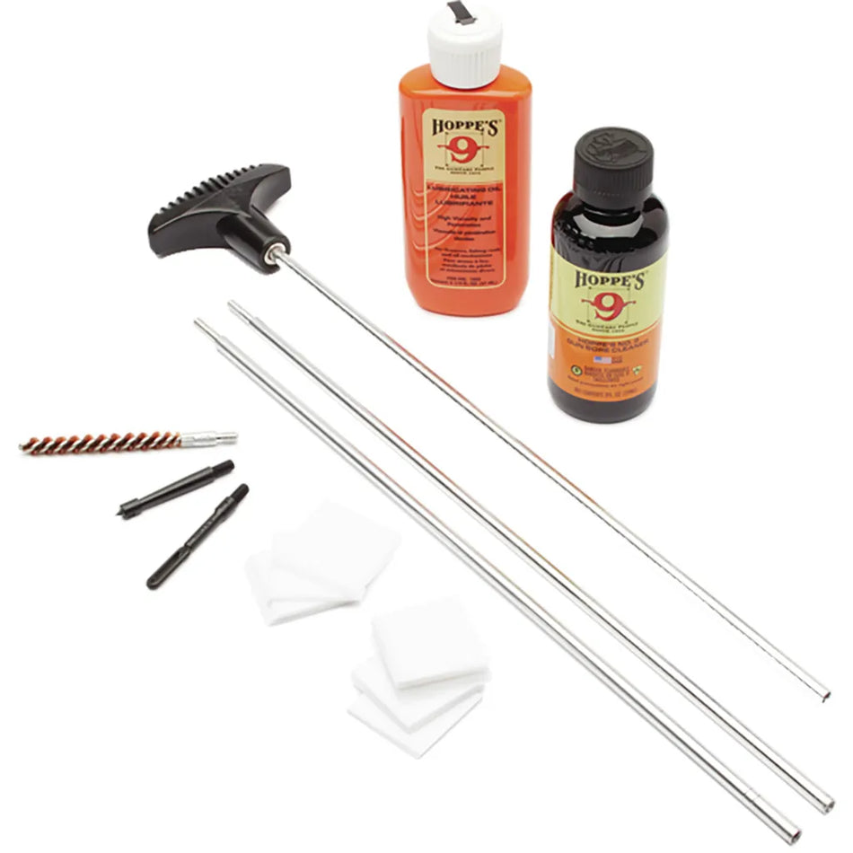 Hoppes Cleaning Kit (.22-.225 Cal. w/ Aluminum Rod)