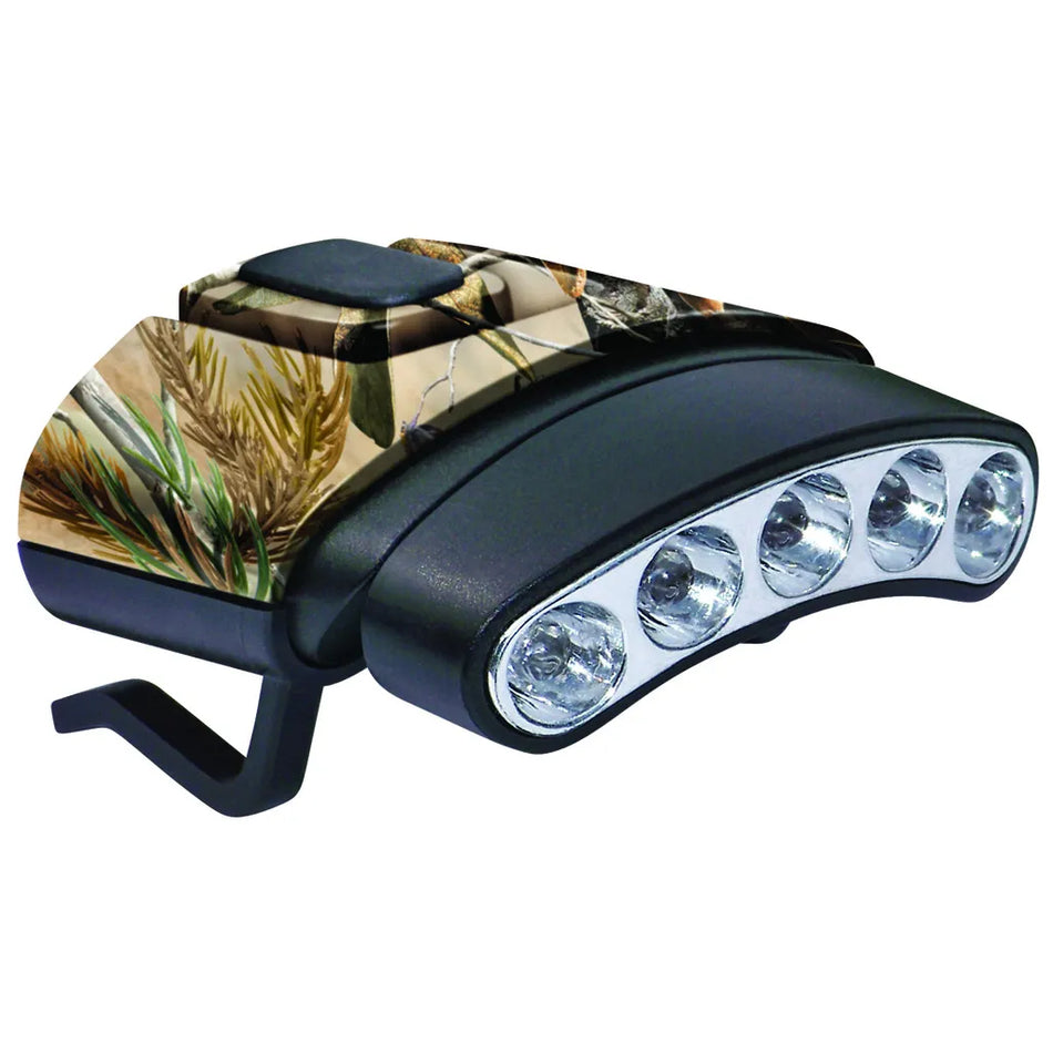 Cyclops Orion Tilt Hat Clip Headlamp (White LED Nxt Camo)