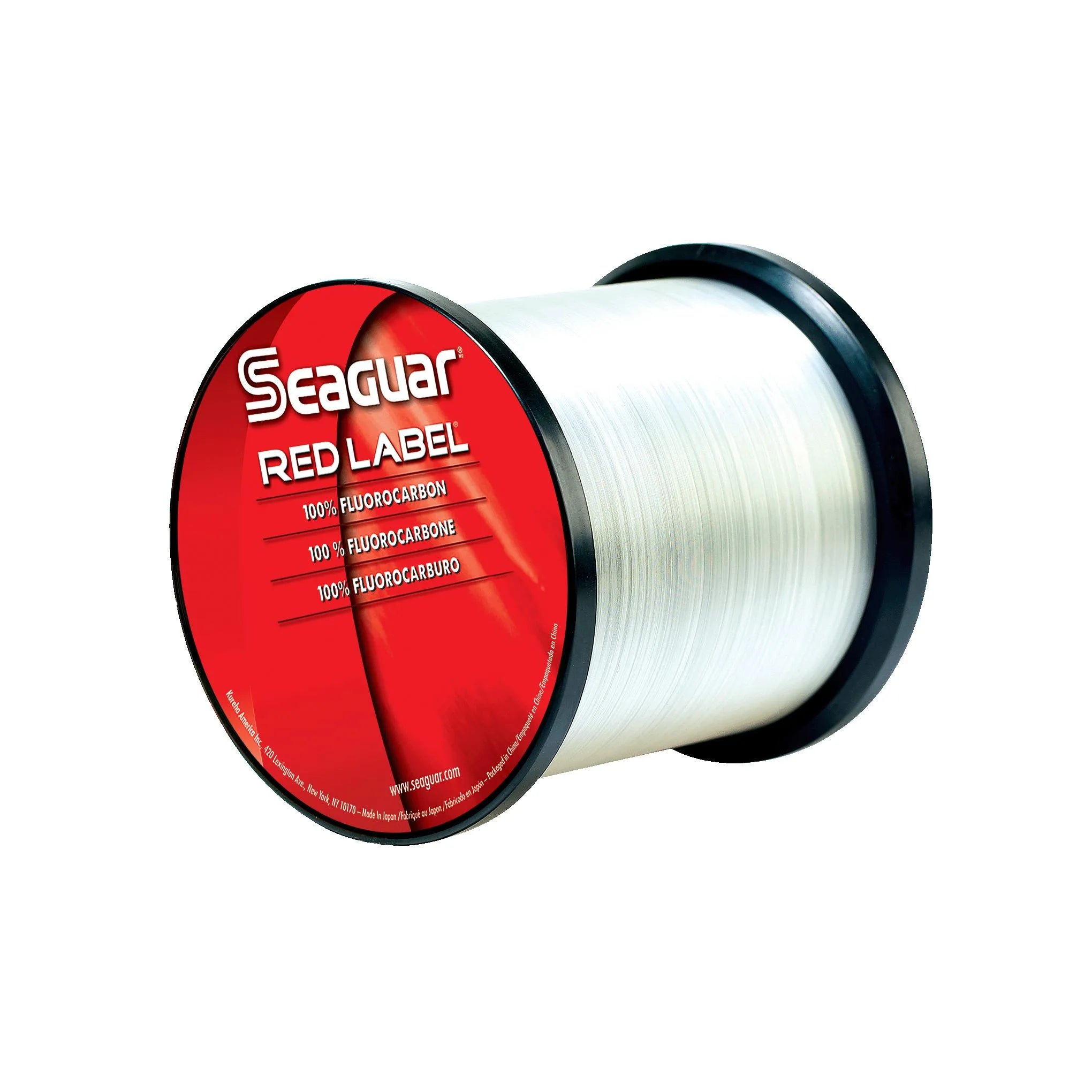 Seaguar Unisex volwassenen 30FC25 Blue Label zoutwater-fluorkoolstof koord, 0,5 cm diameter, 13,6 kg getest, 22,7 m, transparant, kleurloos, 30 pond/25 yards