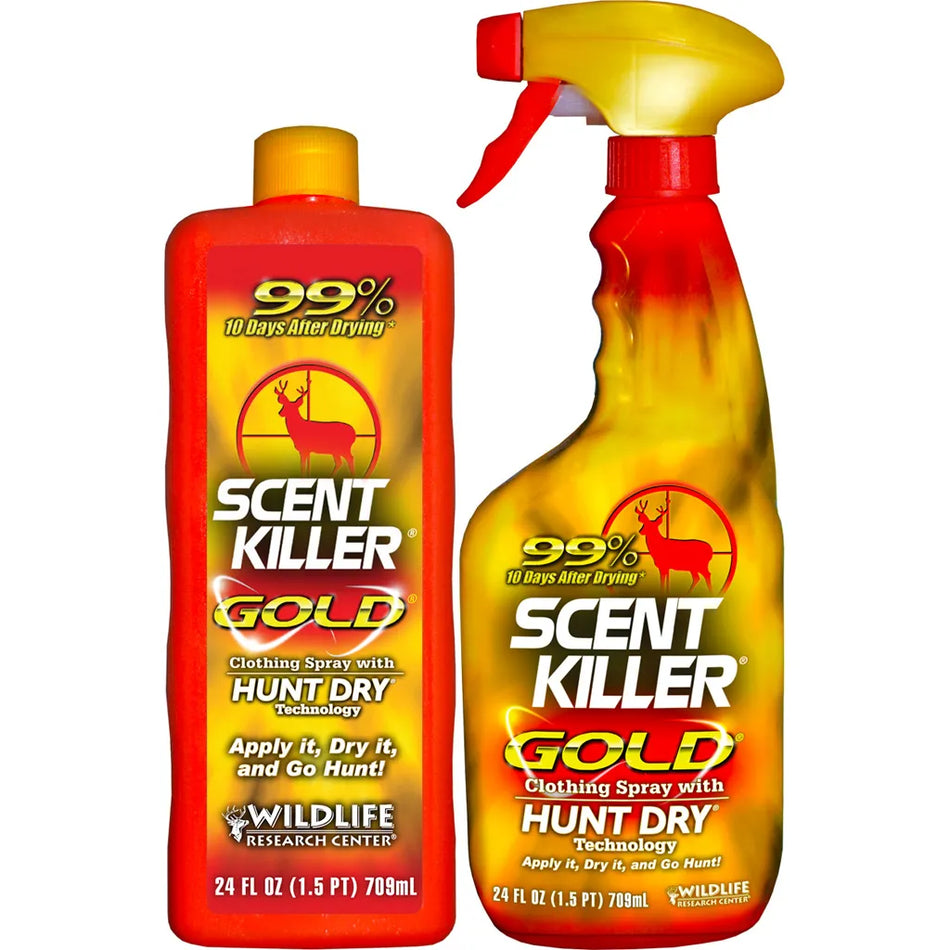 Wildlife Research Scent Killer Spray Gold (Combo 24 oz. 2 pk.)