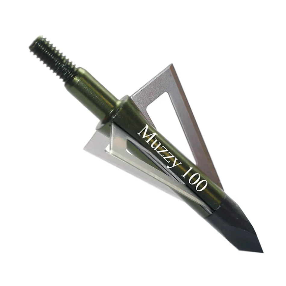 Muzzy Screw-In Broadheads (3 Blade 100 gr. 6 pk.)