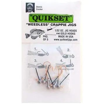 Quikset Weedless Crappie Jig – Outdoor America