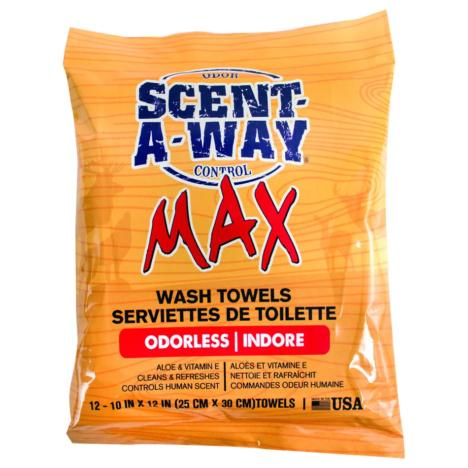 Scent-A-Way Max Wash Towels