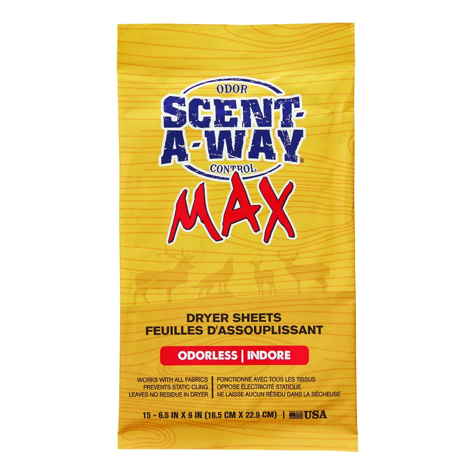 Scent-A-Way Max Dryer Sheets (15 pk.)