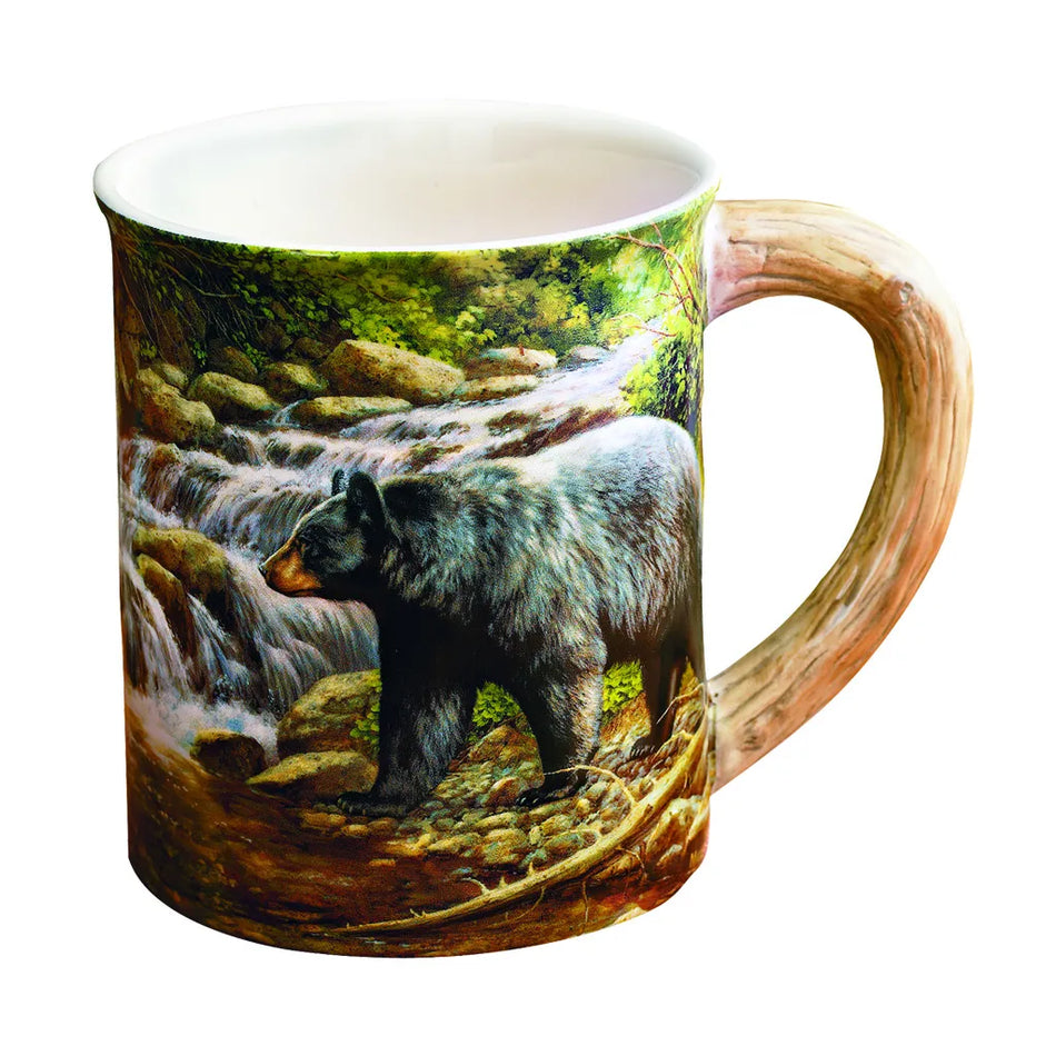 Wild Wings Sculpted Mug - Shadow of the Forest Bear