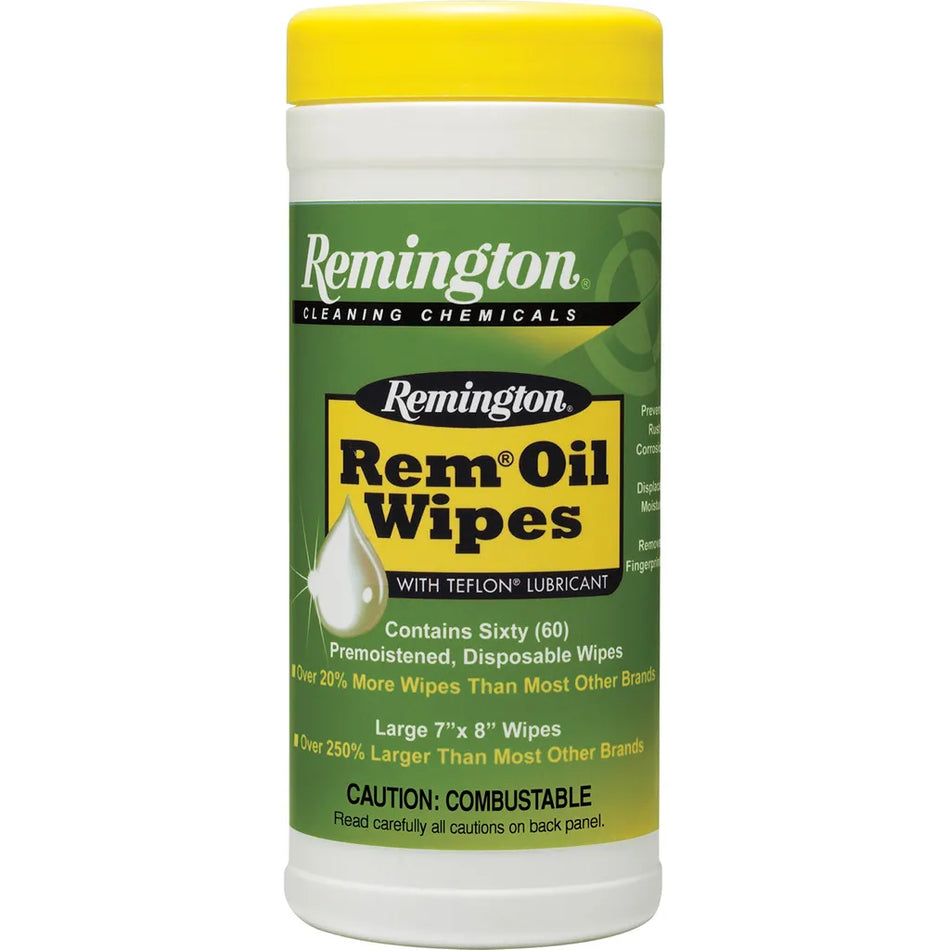 Remington Rem Oil (60 ct. Pop Top Canister Wipes)