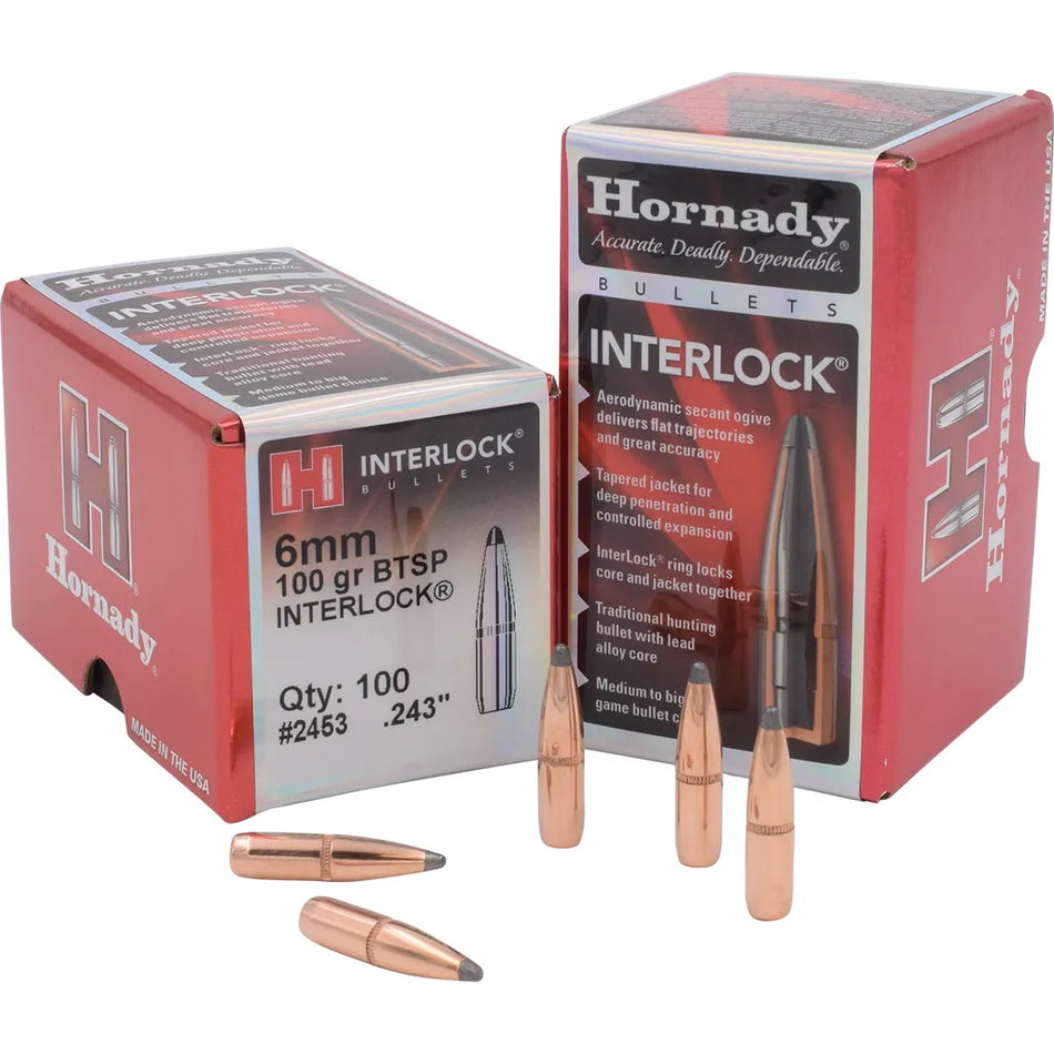 Hornady Boat Tail Spire Point Bullets