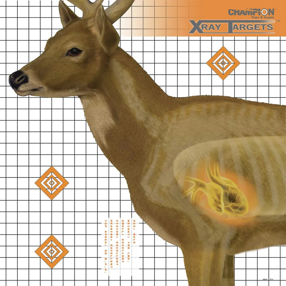 Champion X-Ray Deer Target