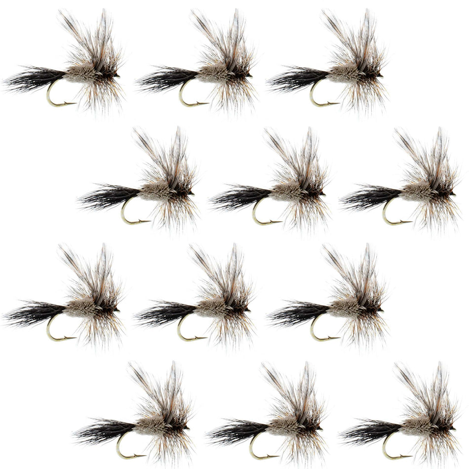 Adams Irresistible Classic Dry Fly - 1 Dozen Flies Hook Size 14