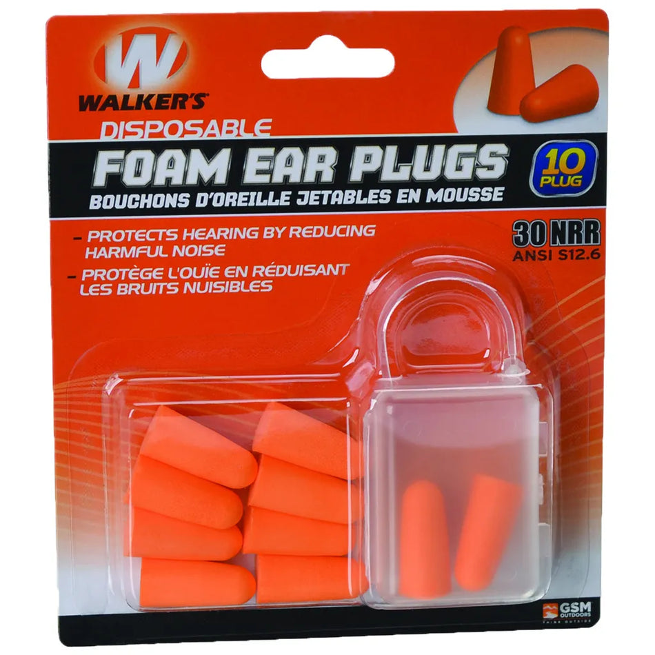 Walkers Foam Ear Plugs