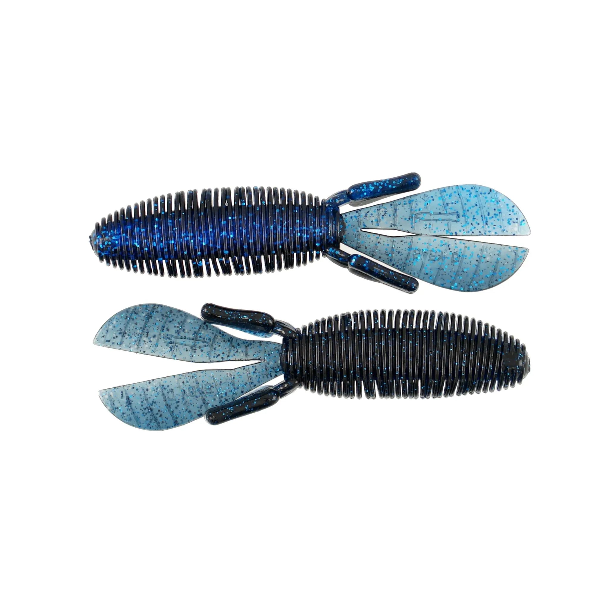 Missile Baits D Bomb Soft Bait (Green Pumpkin) - 4.5" Bulky Creature Bait For Pitching & Flipping, 25 Count