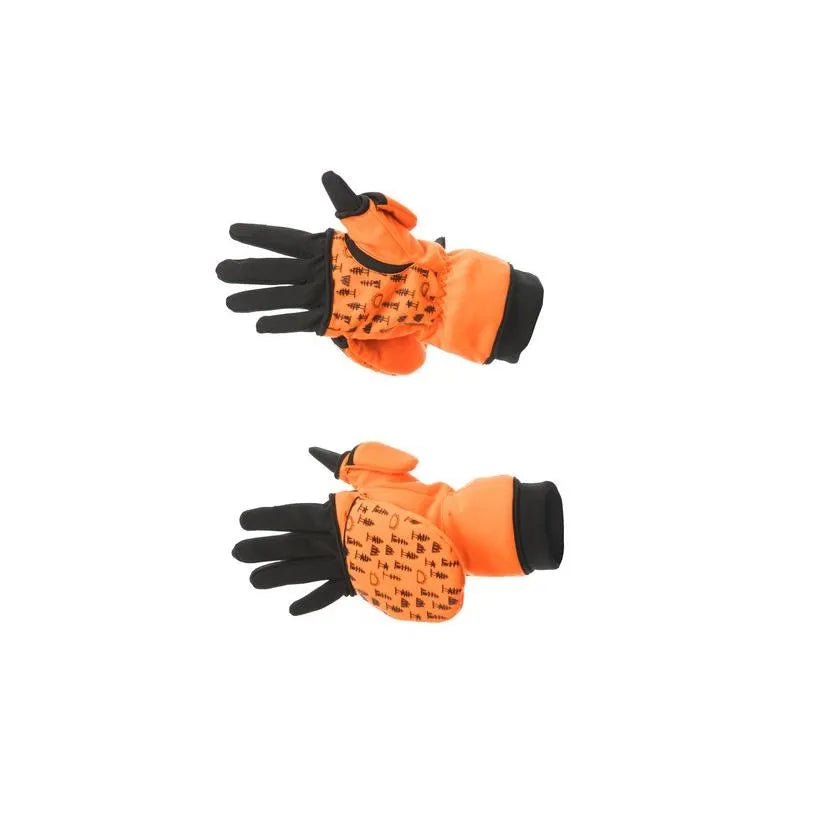 Flip Top 4.0 Mitten with Glove Liner - Blaze Orange