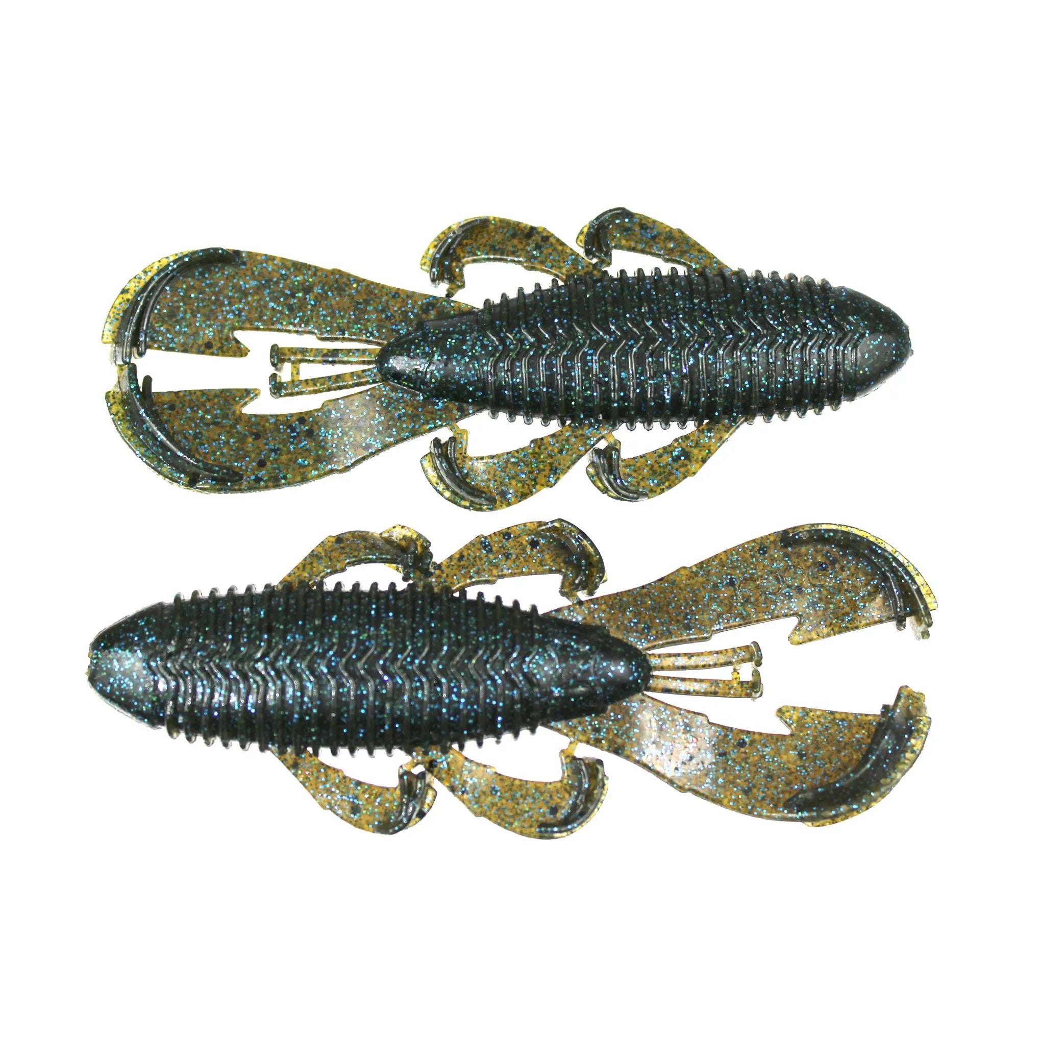 Moule en plastique souple pour fabrication de leurres d'injection