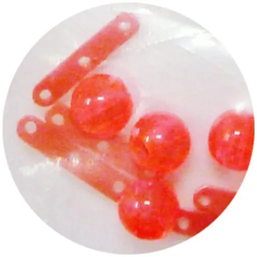 J&S Bobber Stops and Beads - Three Hole - 50pack