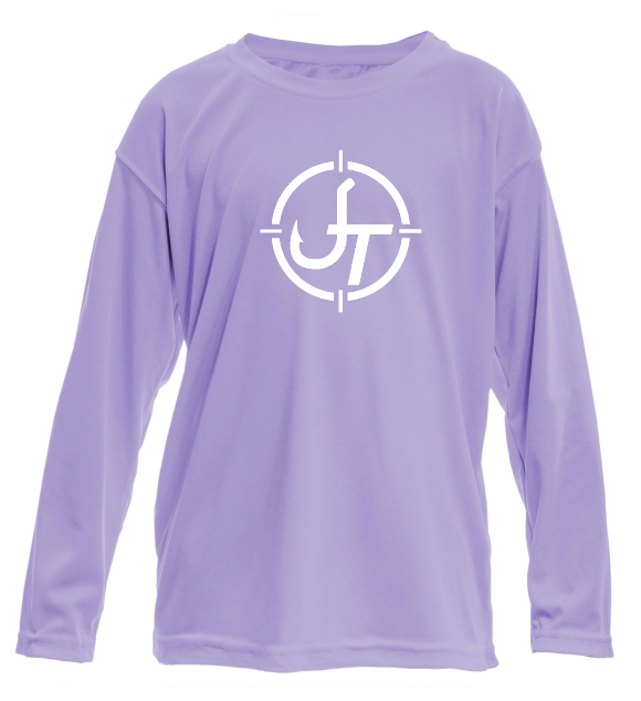 Cat Mint Purple Youth Long Sleeve