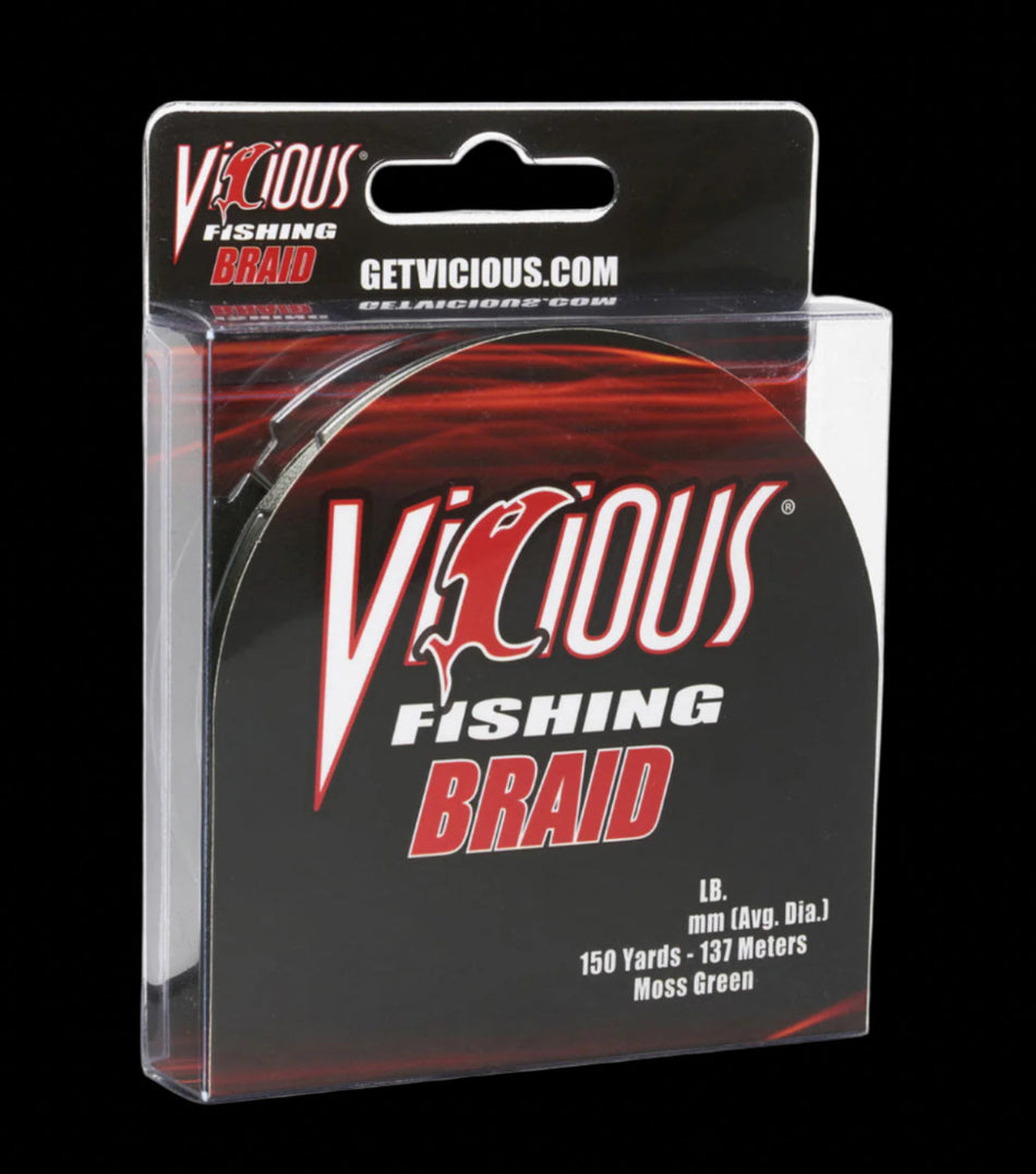Vicious Standard Green Braid - 100 Lb Test