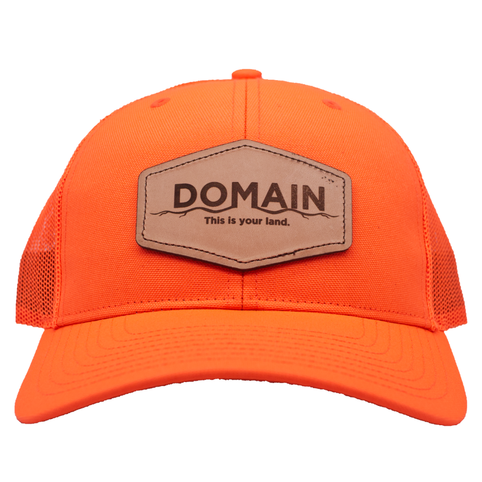 Domain Blaze Orange Hat