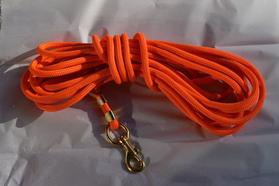 30ft Nylon Dog Training Check Cord / Rope