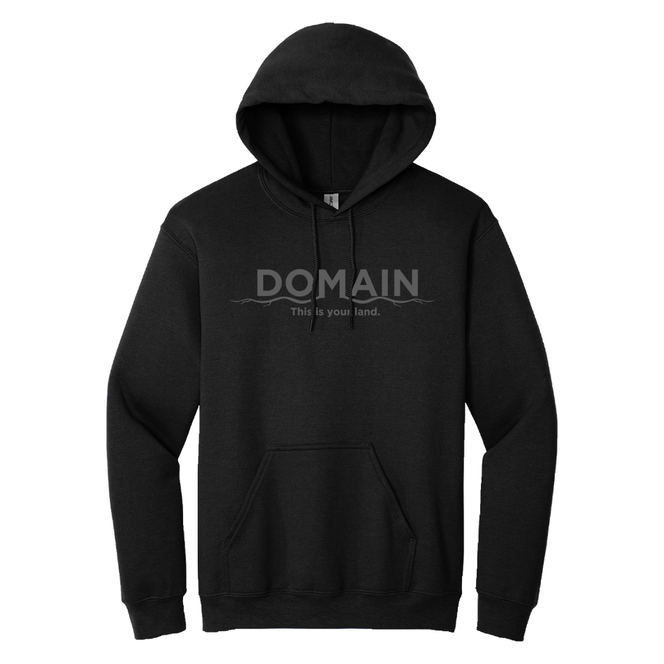 Domain Black Sweatshirt