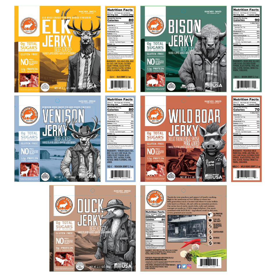 The Wrangler - "Round Up" Variety Pack