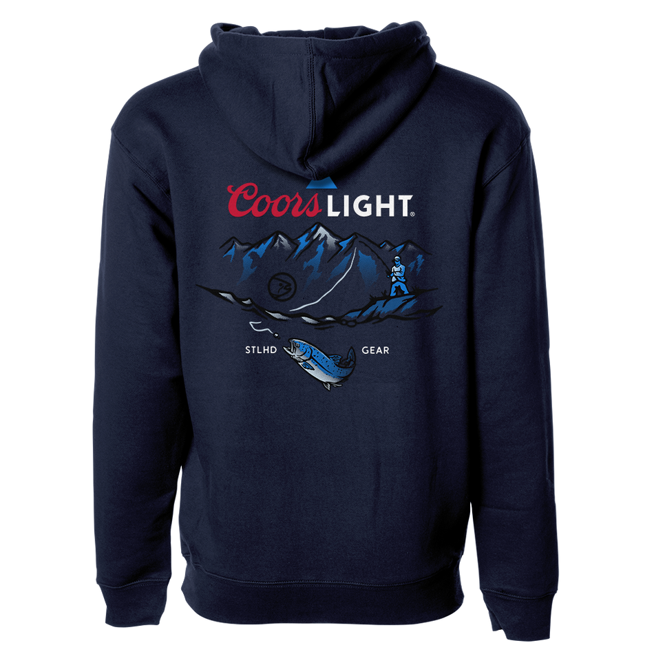 STLHD Men’s X Coors Light Streamside Premium Hoodie