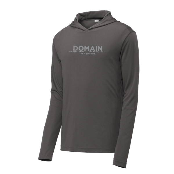 Domain Iron Grey Lightweight Everyday Hoodie