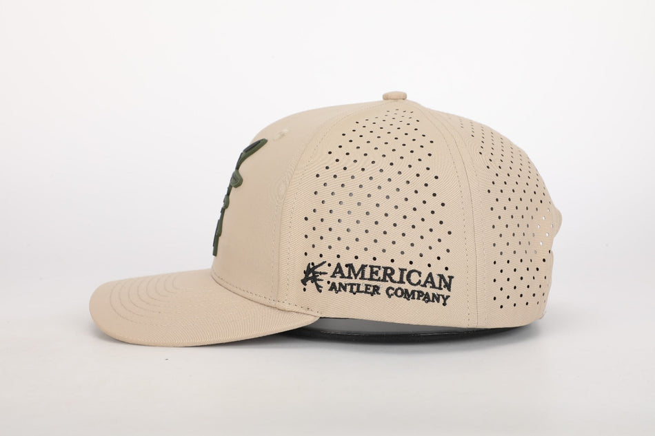 American Antler stars and bars performance snapback
