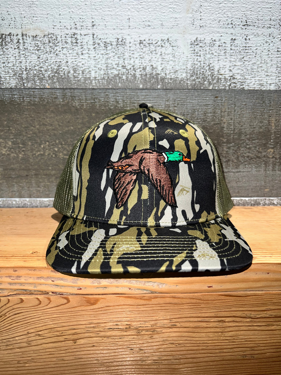 Whitetail Co. Mallard 🦆 Old Tree Bark Camo Trucker
