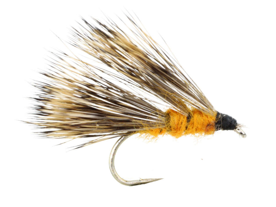 Sedge Hog, Size 12 | Orange | Qty. 6 | Wild Water Fly Fishing