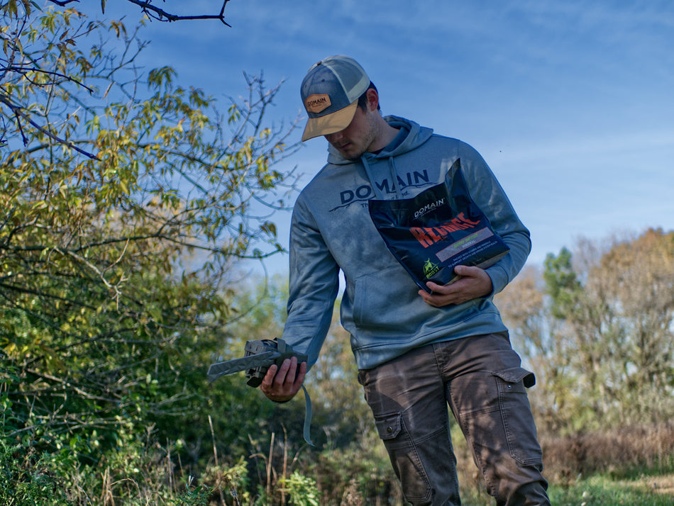 Domain Leather Patch Hat - Yellow/Grey