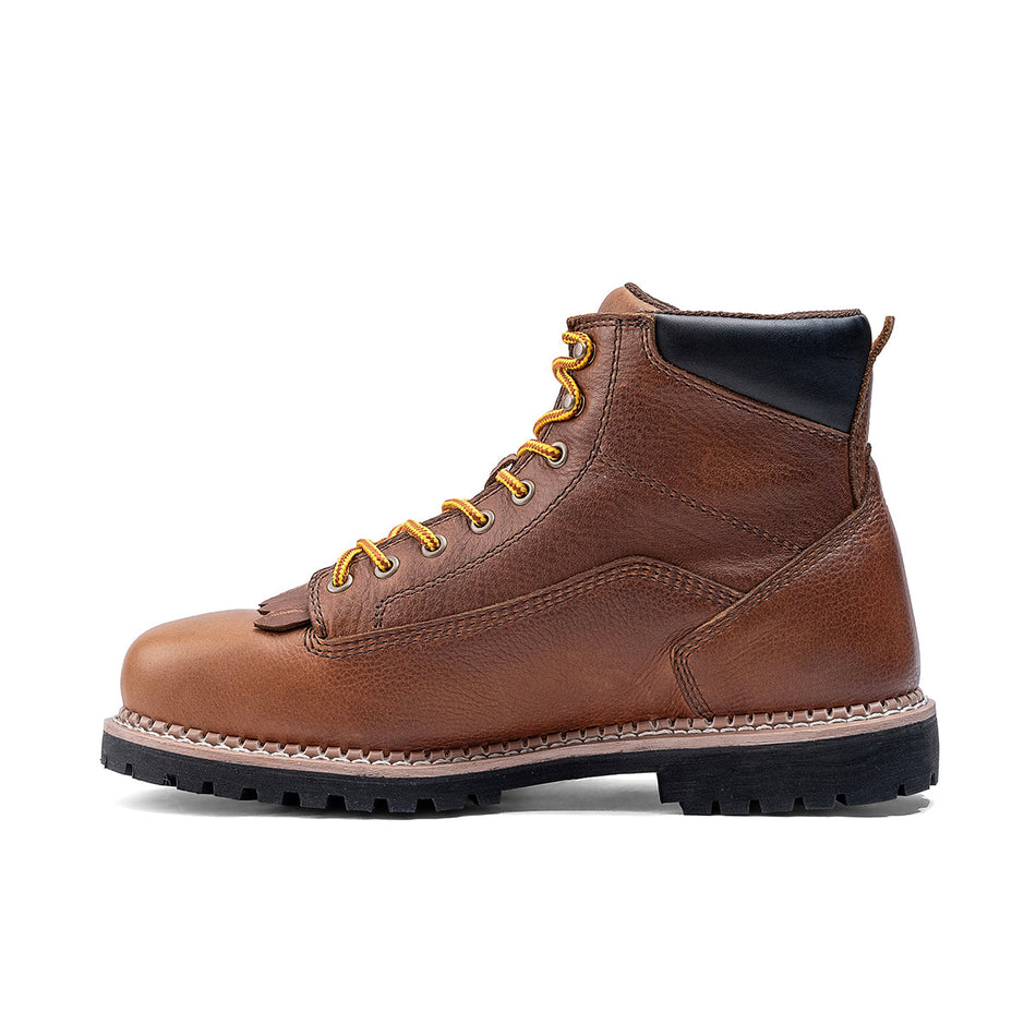 Logger 6" Men's Waterproof Work Boot - Brown