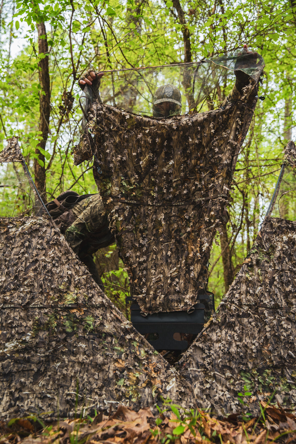 Double Up Panel - Mossy Oak Country Roots 3D Leafy