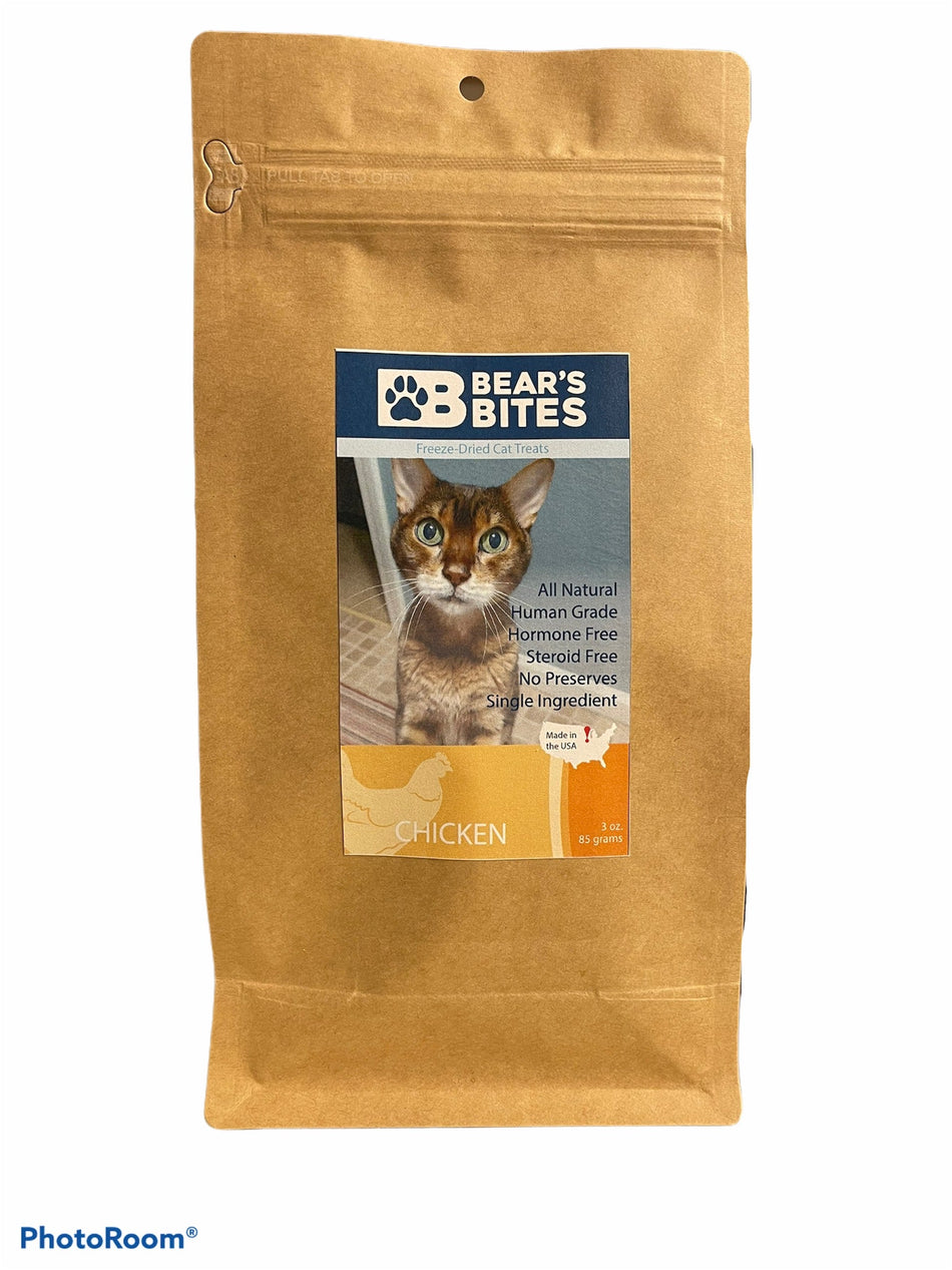 Single Ingredient, Freeze Dried Chicken Cat Treats
