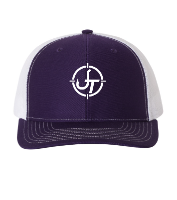 Richardson Snapback Purple & White JT Trucker Hat